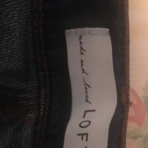 Loft blue Jean Shorts size 2